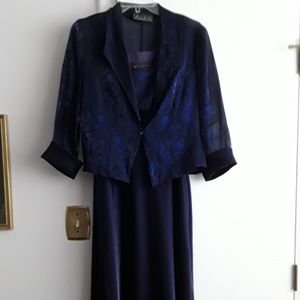 Alex Evenings Blue Jacket, no dress
